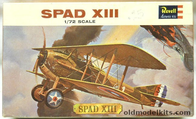 Revell 1/72 Spad XIII, H627-49 plastic model kit